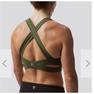 Born Primitive Double Cross Sports Bra L